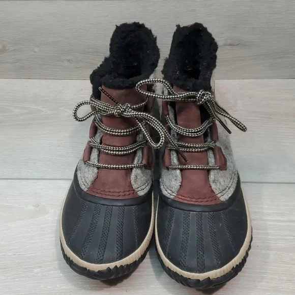 Sorel Women Duck Rubber Waterproof Outdoor boots shoes sz 7.5 - Picture 3 of 12